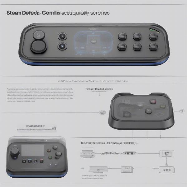 steam deck controller settings screen