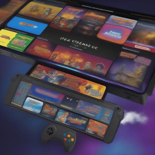 Steam Deck Emulating Retro Games with Custom Firmware
