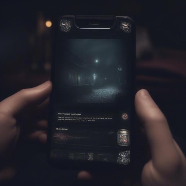 Steam Deck showing off the terrifying atmosphere of horror games for portable enjoyment