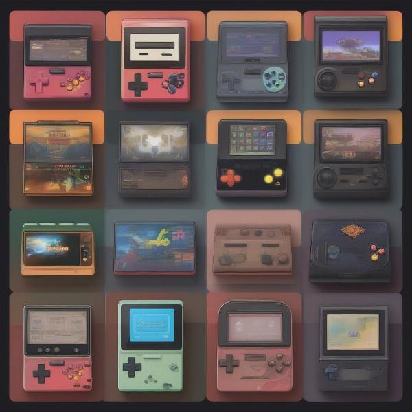 Steam Deck running various emulators