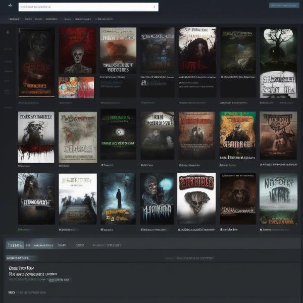 searching-for-free-horror-games-steam