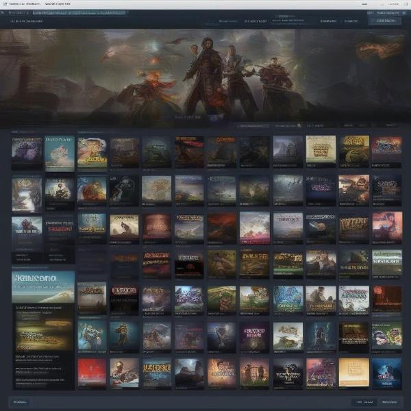 Steam library game collections