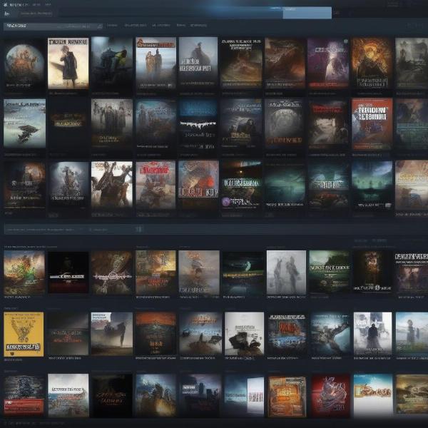 Steam games library with potentially removed games highlighted