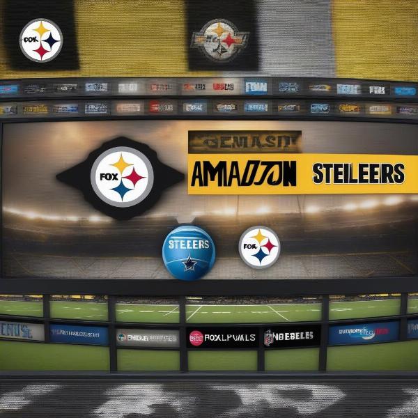 Steelers game broadcast channels