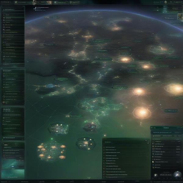 Stellaris Console Edition gameplay shows a spacefaring empire expanding across the galaxy