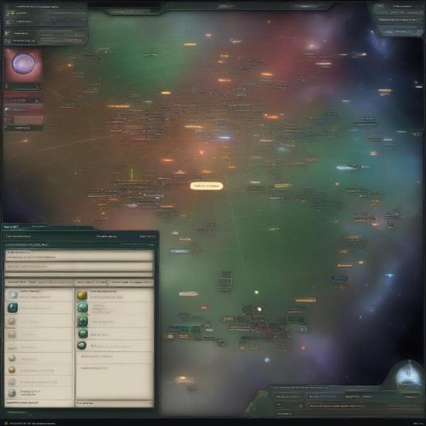 Stellaris galactic empire map view