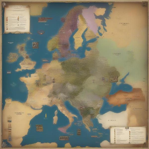 strategy war game map overview