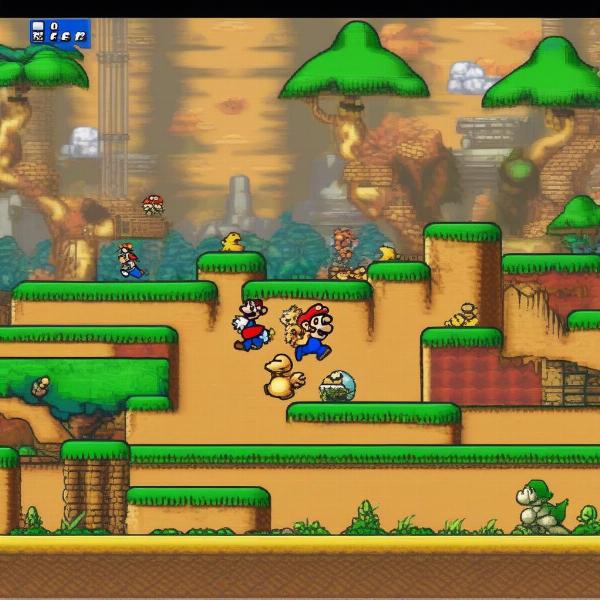 super mario advance gameplay