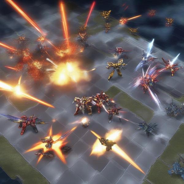 Super robot wars tactical combat