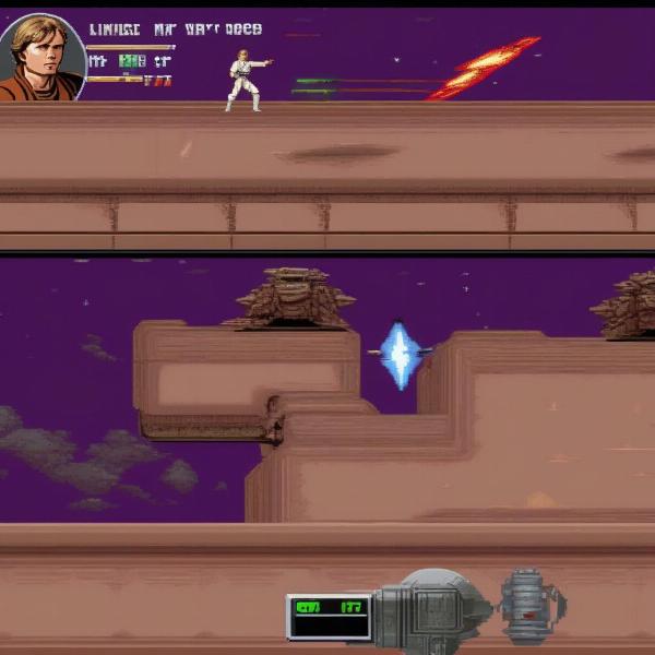 Luke Skywalker in Super Star Wars SNES