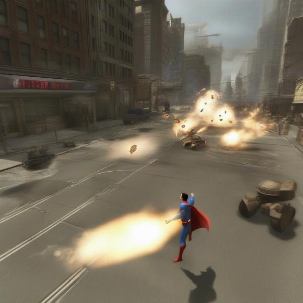 superman returns game combat