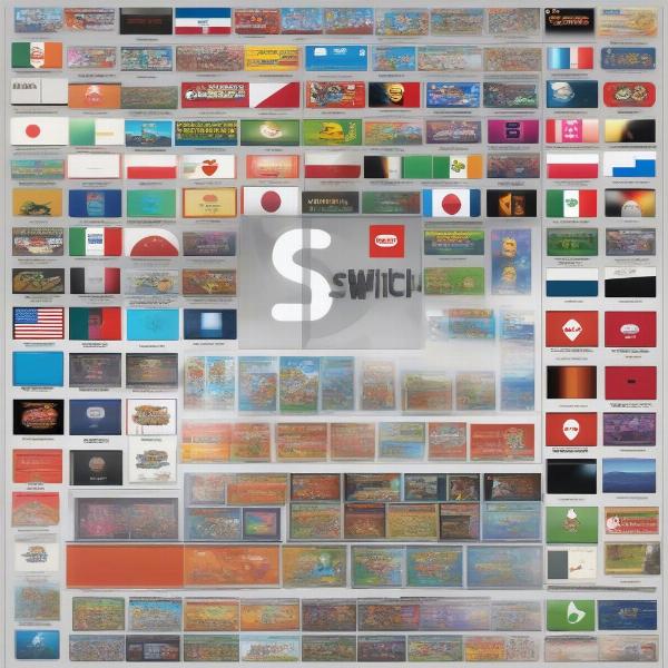 Nintendo Switch game regions physical and digital