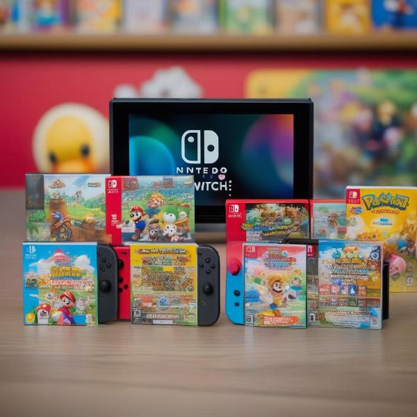 nintendo switch games for young children