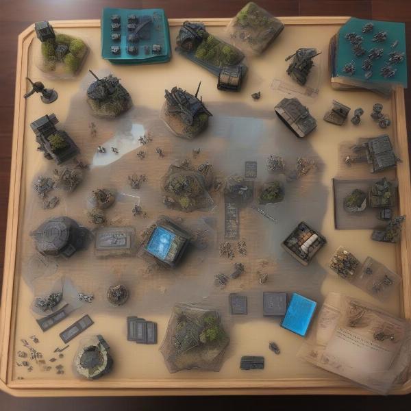 Tabletop Wargame Starter Set Display