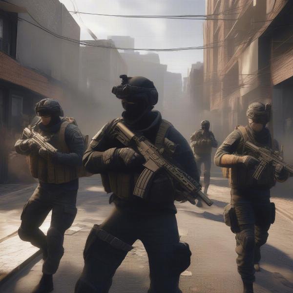 Tactical Shooter Teamwork