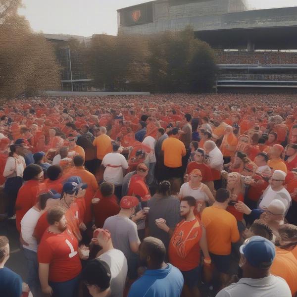 tampa bay football game day atmosphere