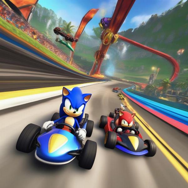 Team Sonic Racing Xbox One Karting