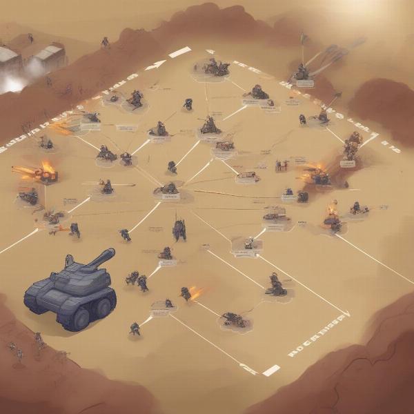 Coordinated Team Strategy RPS Game