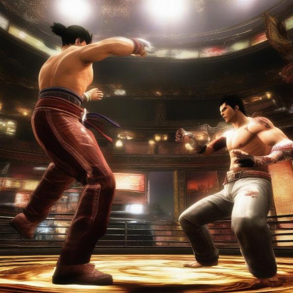Tekken 6 Gameplay On Xbox 360