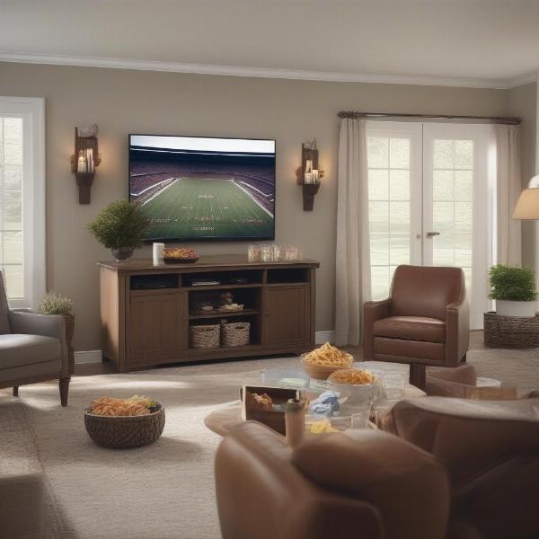 Setting up watching experience for a Texas Game