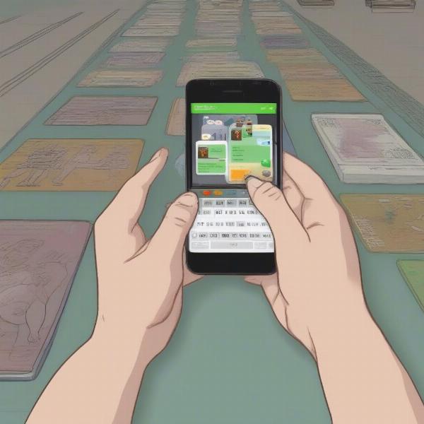 playing games over text on mobile
