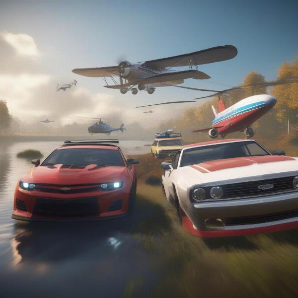 crew 2 vehicles driving and chilling open world