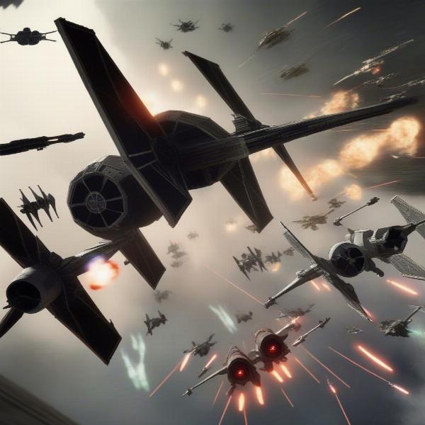 tie fighter squadron combat