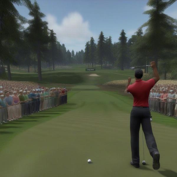 tiger woods pga tour gameplay