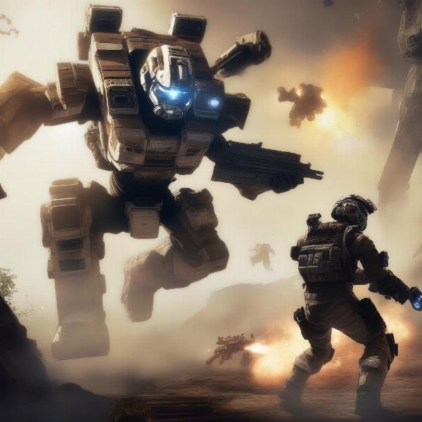 Titanfall 2 fast paced combat