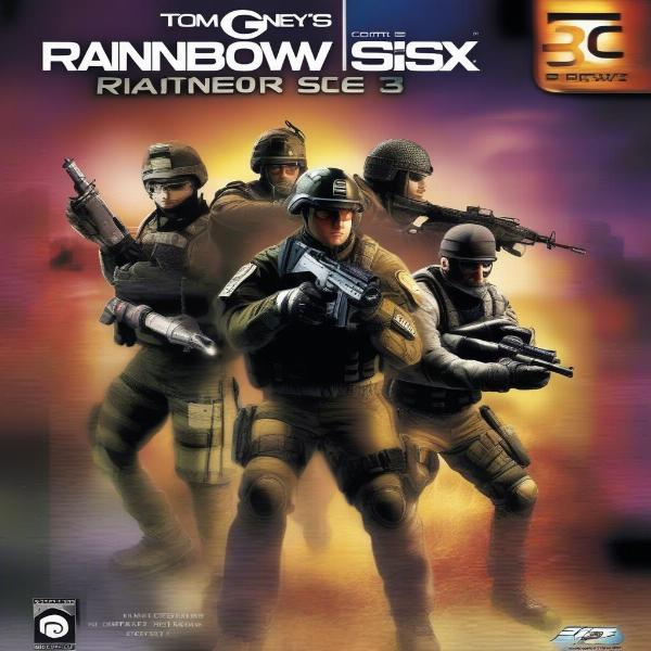 Tom Clancy's Rainbow Six 3 cover art for Xbox, showcasing the classic tactical shooter.