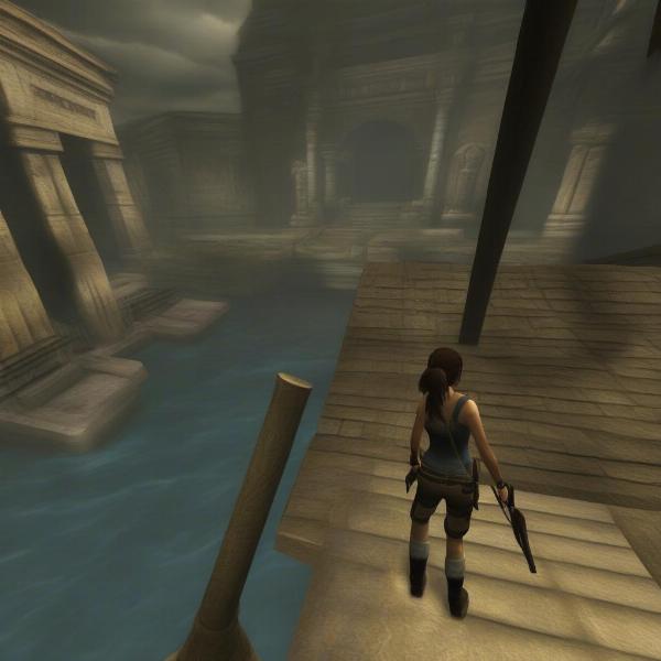 tomb raider anniversary gameplay on xbox 360