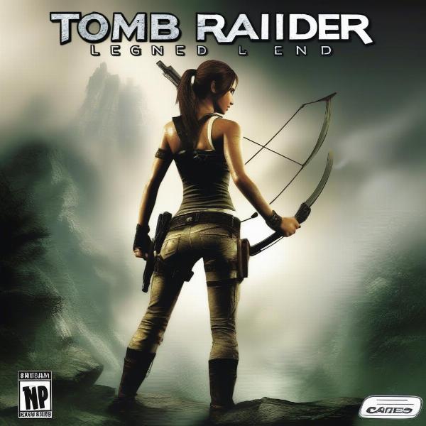 Tomb Raider Legend on Xbox 360 box art