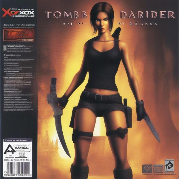 Tomb Raider on original Xbox box art