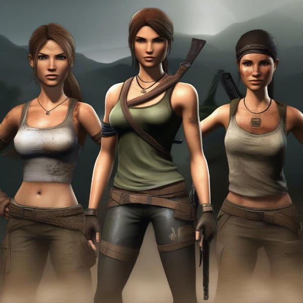 Tomb Raider reboot series on Xbox