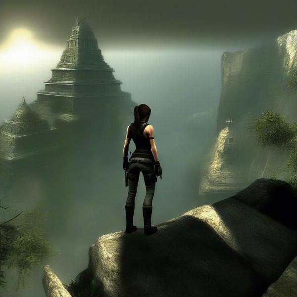 Tomb Raider Underworld Scene on Xbox360