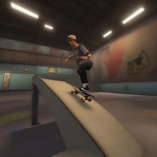 Tony Hawk's Underground gameplay scene