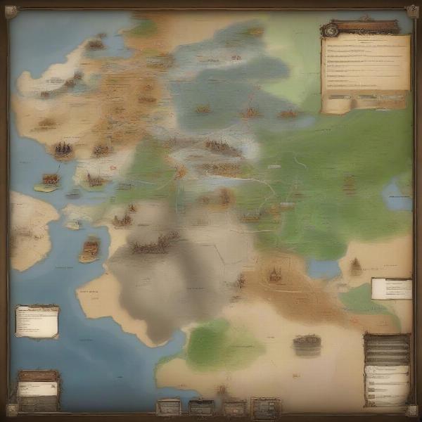 total war campaign map overview