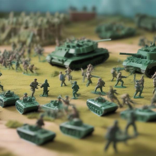 toy soldiers battlefield strategy