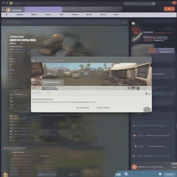 Online community hub for a trailer park wars game, forum screenshot with various discussions
