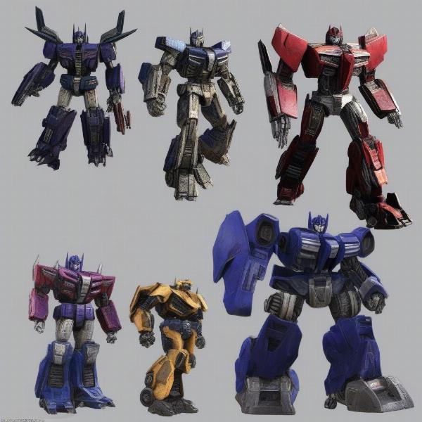 xbox 360 transformers game characters