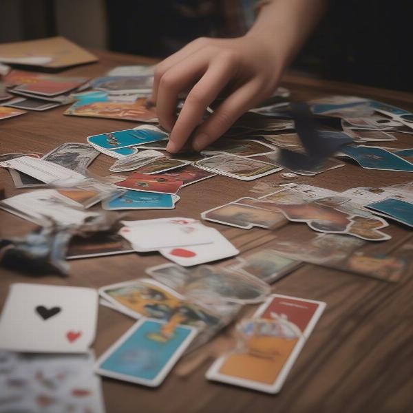 trash card game strategic play