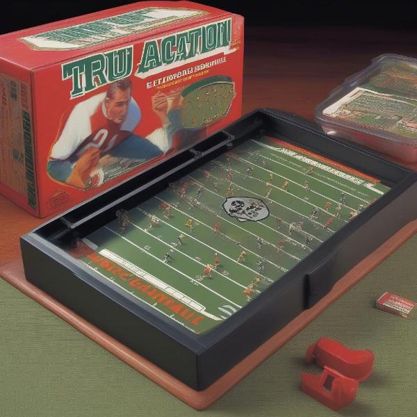 tudor electric football game original packaging