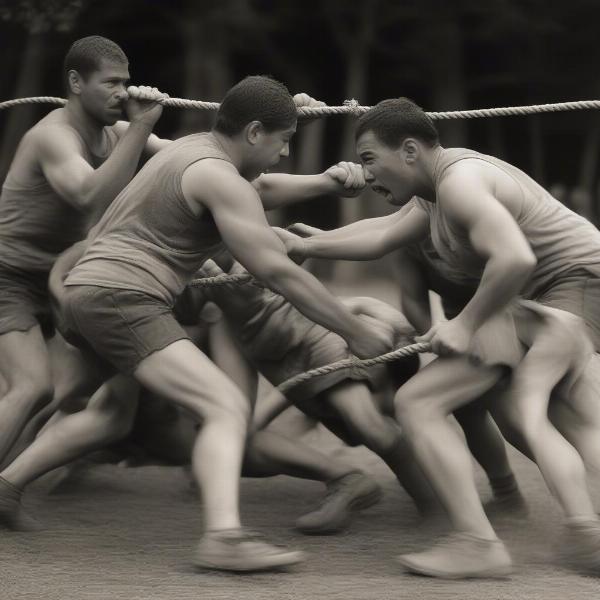tug of war game intensity