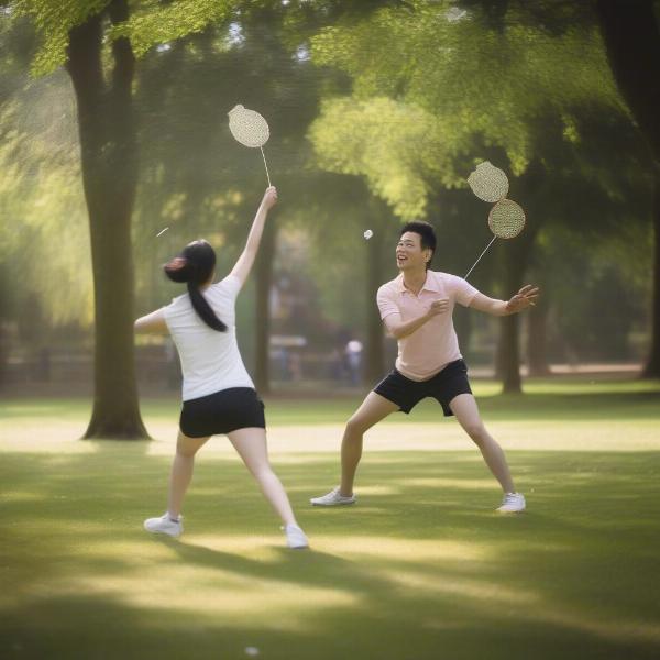 two-people-enjoying-outdoor-game