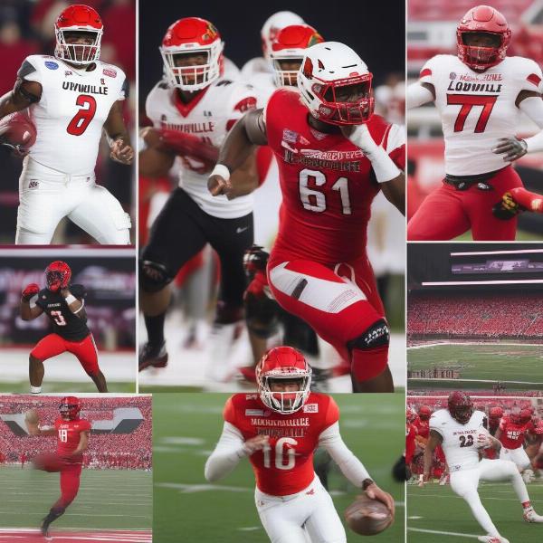 u of l football key players bowl game