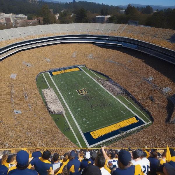 uc berkeley football game fan atmosphere