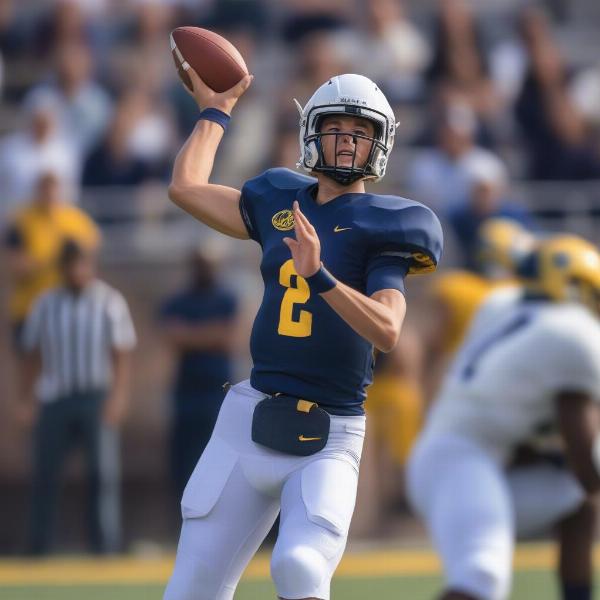 uc berkeley football game offensive play