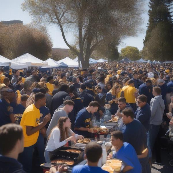 uc berkeley football game tailgate party