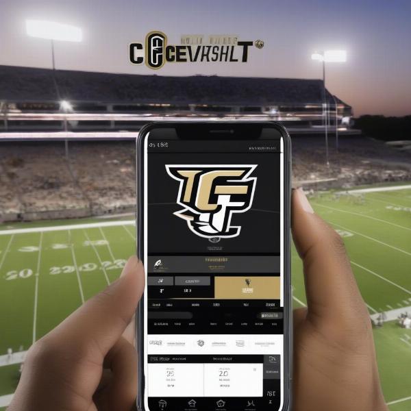 ucf knights football game score