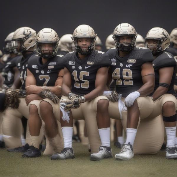 UCF Knights Players Ready for Action